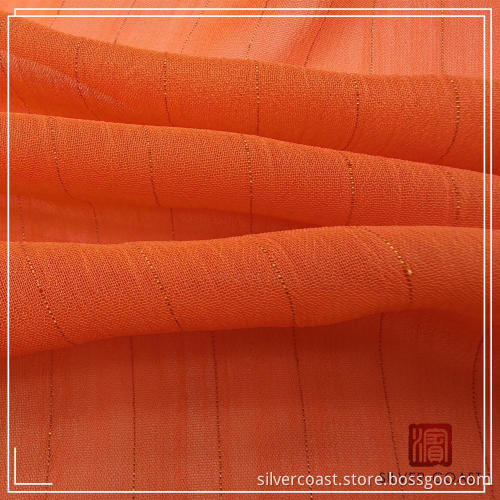 Poly lurex yoryu chiffon
